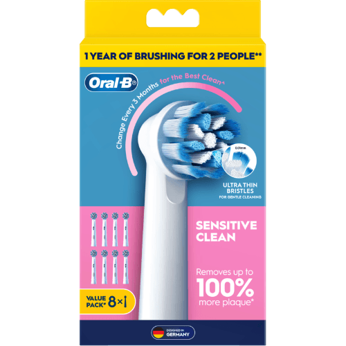 Oral-B Sensitive Clean Electric Toothbrush Replacement Brush Heads