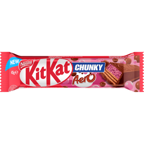 Nestle Kit Kat Chunky Aero Strawberry Chocolate Bar