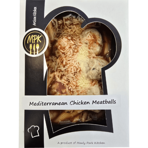 Manly Park Kitchen Mediterranean Chicken Meatballs Ready Meal