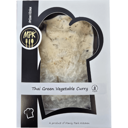 Manly Park Kitchen Thai Green Vegetable Curry Ready Meal