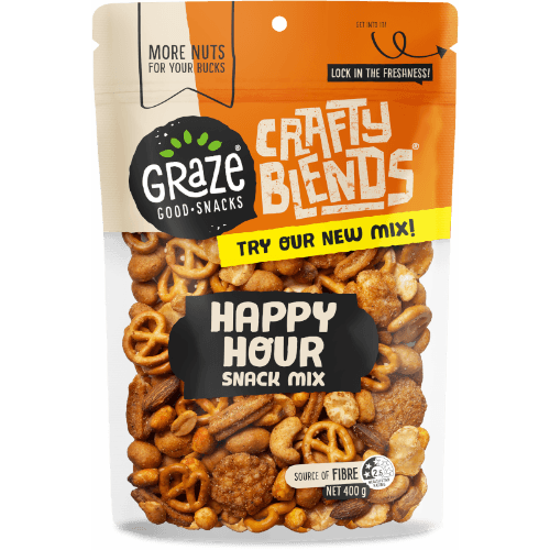 Graze Crafty Blends Happy Hour Snack Mix