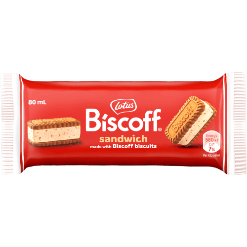 Lotus Biscoff Sandwich Frozen Dessert