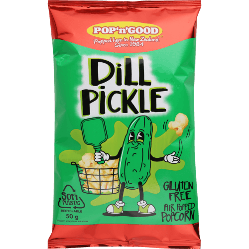 Pop'n'Good Dill Pickle Popcorn