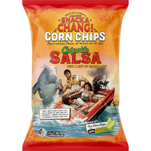 Snacka Changi Chips Chipotle Salsa Corn Chips