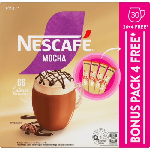 Nescafe Mocha Coffee Sachets
