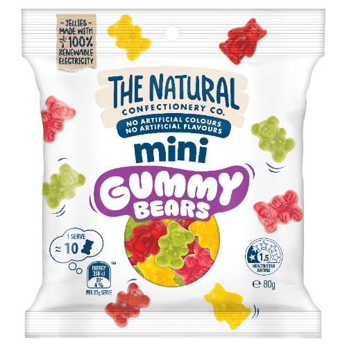 The Natural Confectionery Co. Mini Gummy Bears