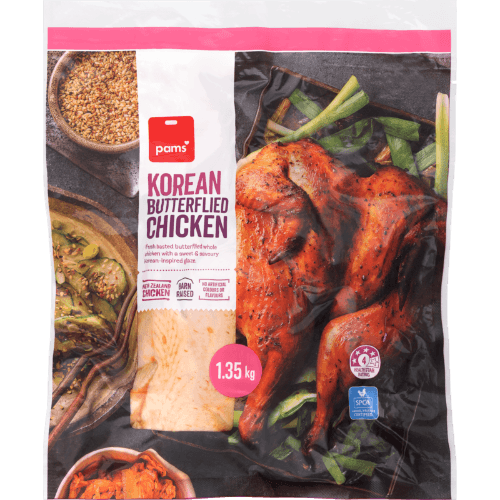 Pams Korean Butterflied Chicken