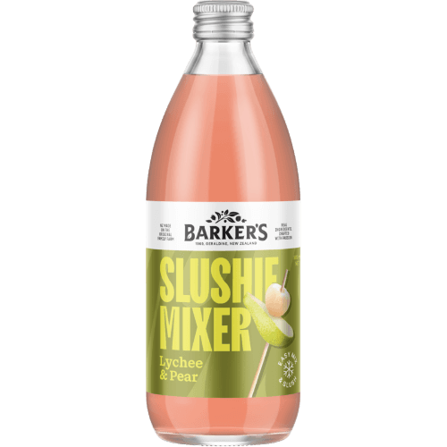 Barker's Lychee & Pear Slushie Mixer