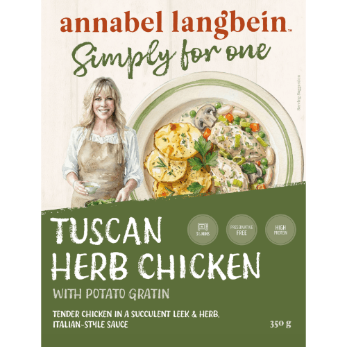 Simply For One Annabel Langbein Tuscan Herb Chicken with Potato Gratin Ready Meal