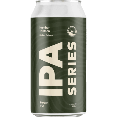 Mount Brewing Co Number Thirteen Limited Release Forest IPA Series