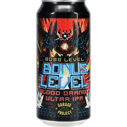 Garage Project Boss Level Bonus Level Blood Orange Ultra IPA