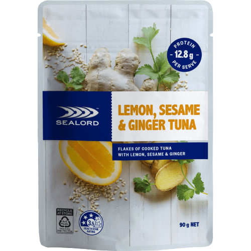 Sealord Lemon Sesame & Ginger Tuna Pouch