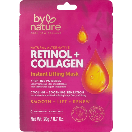 By Nature Retinol + Collagen Instant Lifting Face Mask Skin Care