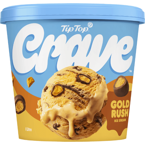 Tip Top Crave Gold Rush Ice Cream
