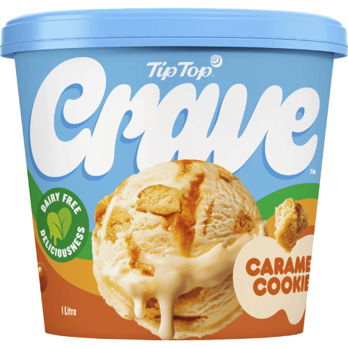 Tip Top Crave Caramel Cookie Dairy Free Frozen Dessert