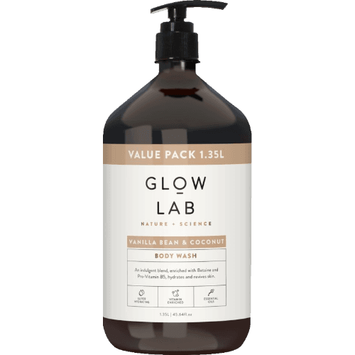 Glow Lab Value Pack Vanilla Bean & Coconut Body Wash