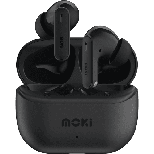 Moki Black TWS Earphones