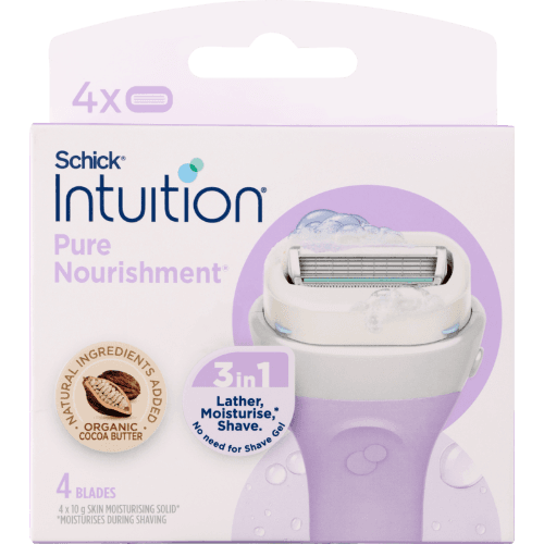 Schick Intuition Pure Nourishment Razor Refill