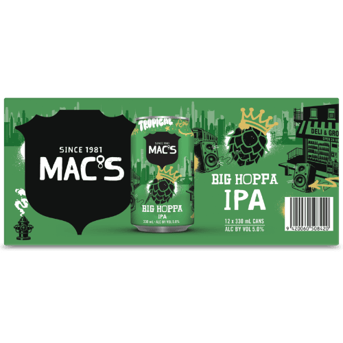 Mac's Big Hoppa IPA Cans