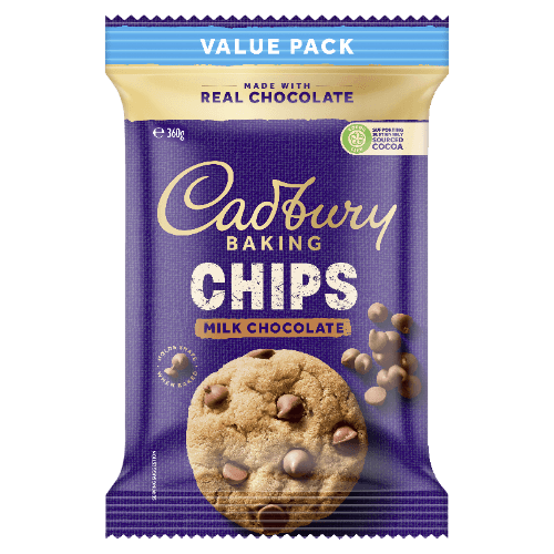 Cadbury Baking Milk Chocolate Chips