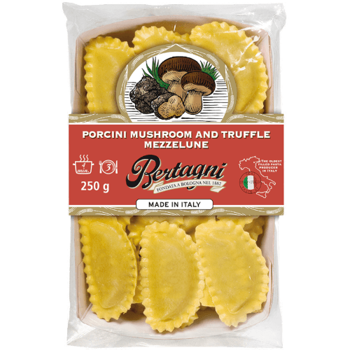 Bertagni Porcini Mushroom and Truffle Mezzelune