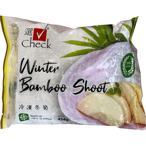Check Frozen Winter Bamboo Shoot