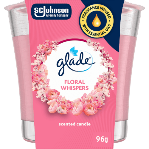Glade Floral Whispers Scented Candle