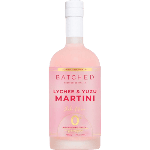 Batched Zero Lychee & Yuzu Martini RTD