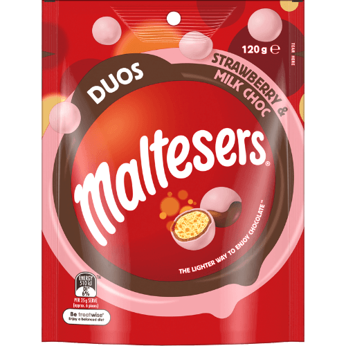 Maltesers Duos Strawberry & Milk Choc