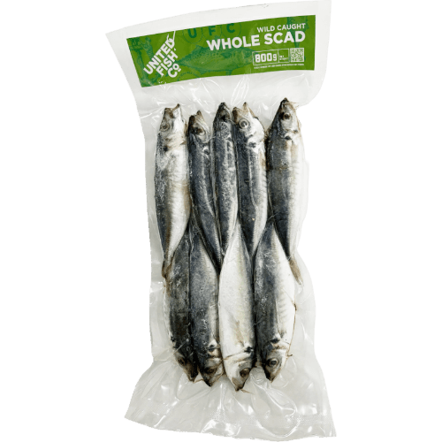 United Fish Co Wild Caught Whole Scad