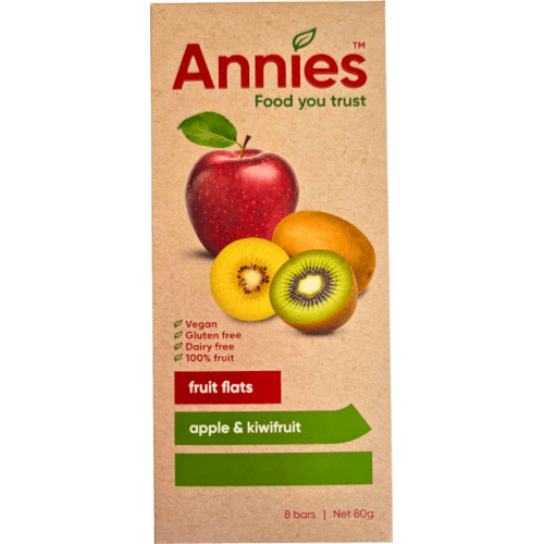 Annies Apple & Kiwifruit Fruit Flats Snack