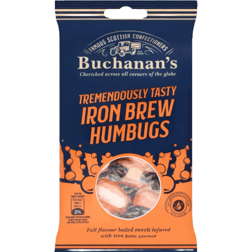 Buchanans Humbugs Iron Brew Confectionery