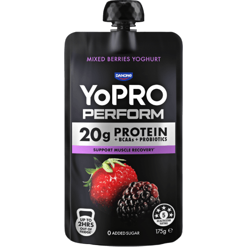 YoPRO Perform Mixed Berries Yoghurt Pouch
