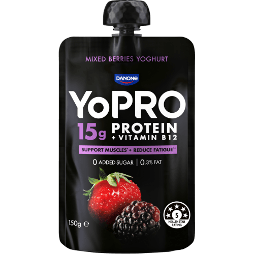 YoPRO Mixed Berries Yoghurt Pouch