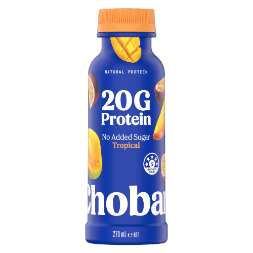 Chobani No Added Sugar Tropical Greek Yoghurt Drink