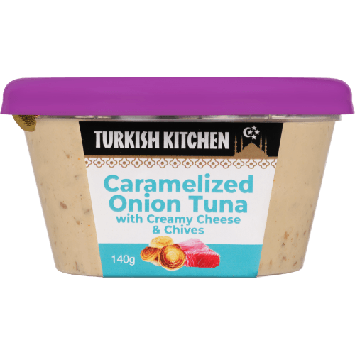 Turkish Kitchen Caramelized Onion Tuna Dip with Creamy Cheese & Chives