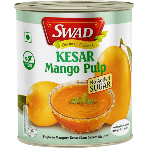 Swad Mango Pulp No Added Sugar Kesar