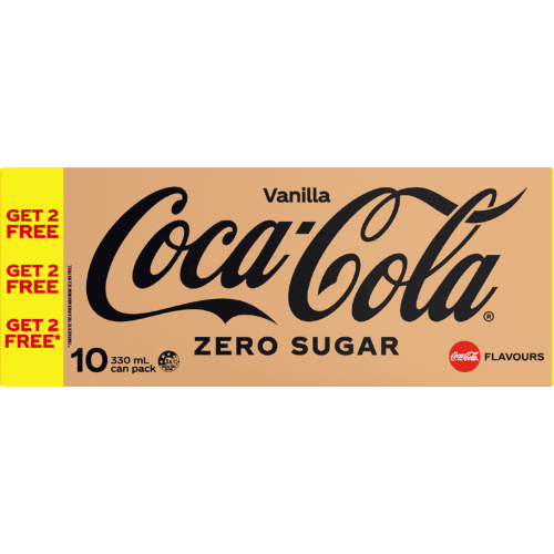 Coca-Cola Zero Sugar Vanilla Soft Drink
