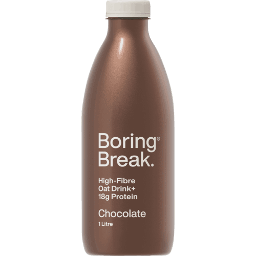 Boring Chocolate High-Fibre Oat Drink+ 18 g Protein
