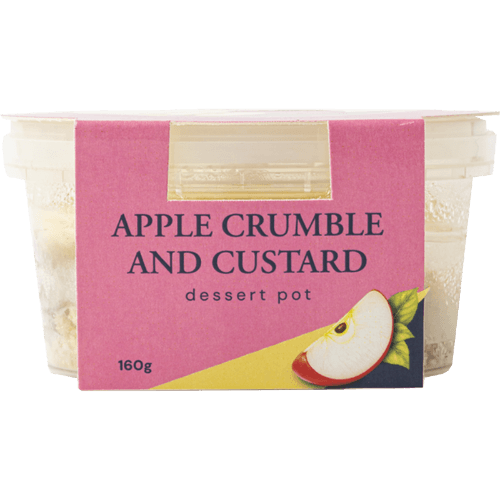 Rocket Foods Apple Crumble & Custard Dessert Pod