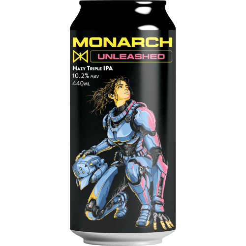 Double Vision Brewing Company Monarch Unleashed Hazy Triple IPA