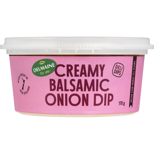 Delmaine Creamy Balsamic Onion Dip