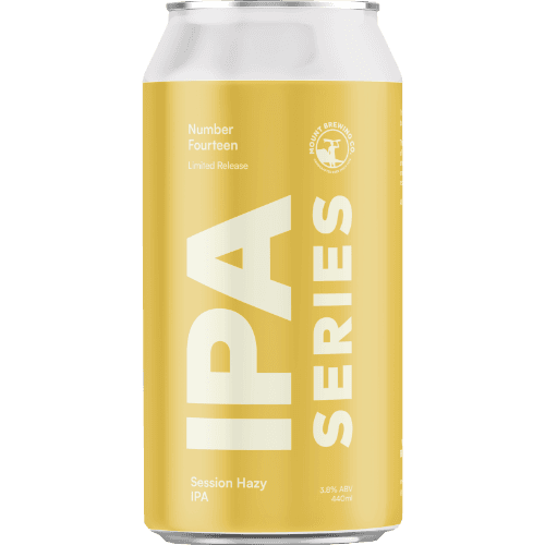 Mount Brewing Co # Fourteen Ltd Release IPA Series Session Hazy IPA