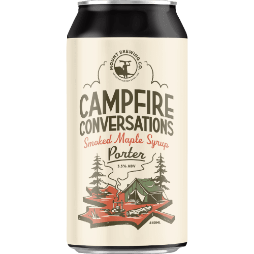 Mount Brewing Co Smoked Maple Syrup Campfire Conversations Porter