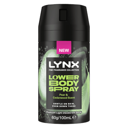 Lynx Fine Fragrance Collection Pear & Cedarwood Lower Body Spray