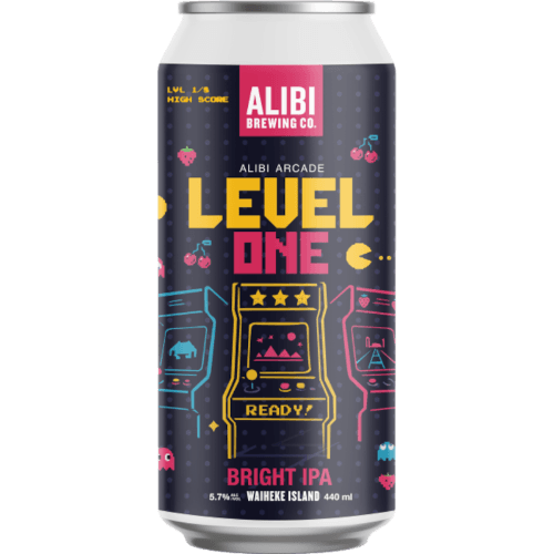 Alibi Arcade Level One Bright IPA