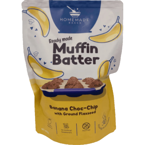 Homemade Baker Banana Choc-Chip Muffin Batter