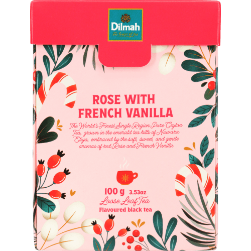 Dilmah Rose With French Vanilla Loose Leaf Tea