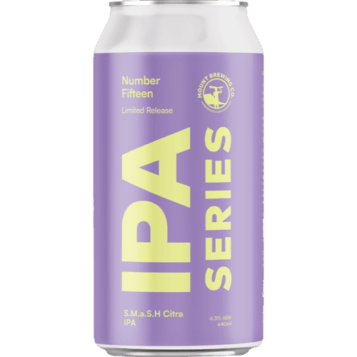 Mount Brewing Co No. 15 S.M.a.S.H Citra IPA Series
