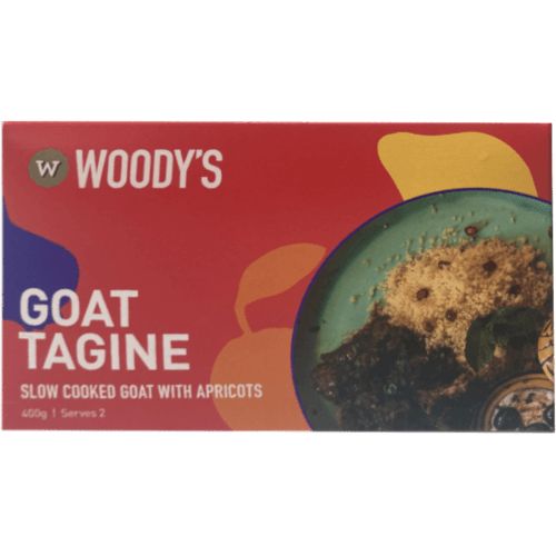 Woodys Goat Tagine Slow Cooked Goat with Apricots